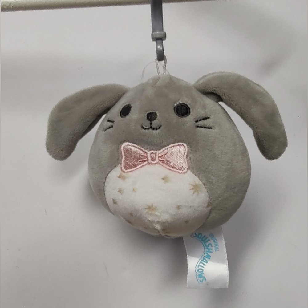 NWT Squishmallows Clip "Blake" the 3" Stuffed Plush with tags attached
